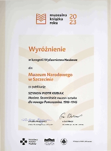 II Konkurs Muzealna Książka Roku, wyróżnienie w kategorii Wydawnictwa Naukowe