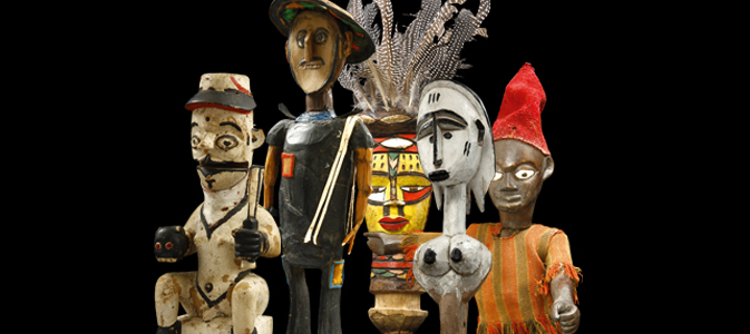 Children of magic. African dolls and puppets