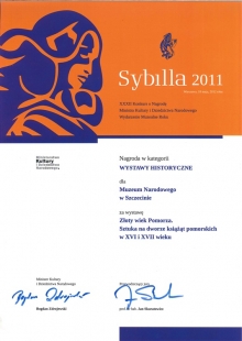 Nagroda Sybilla 2011 - Złoty Wiek Pomorza