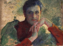 Leon Wyczółkowski, Dziewczyna, 1892, olej, płótno, 37 x 47, fot. G. Solecki/A. Piętak