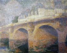 Jan Rubczak, Most nad Sekwaną, 1911, olej, płótno, 64 x 81, fot. G. Solecki/A. Piętak